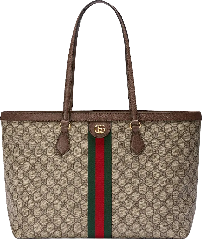 Gucci Ophidia GG Medium Tote Beige/Ebony